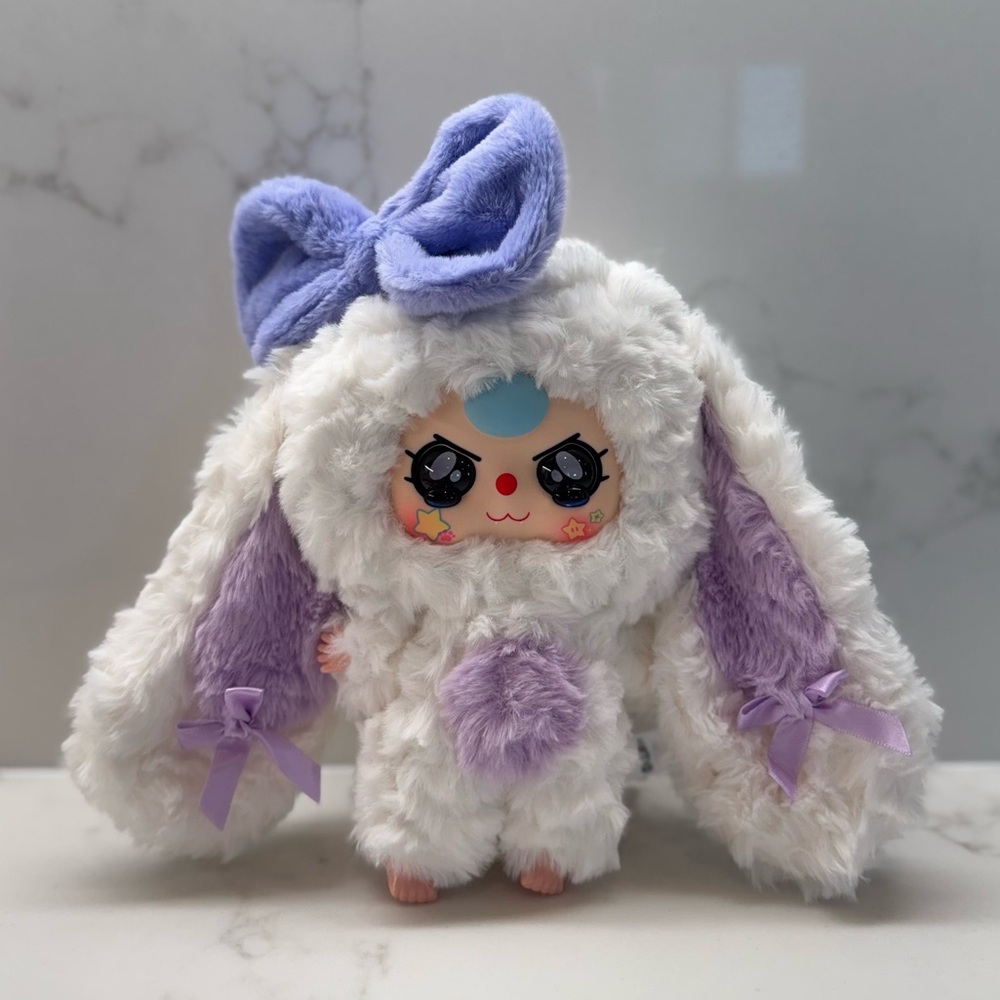 NOB BABY THREE -Bunny Return Series- Plush Blind Box (WHITE CRY EYES)